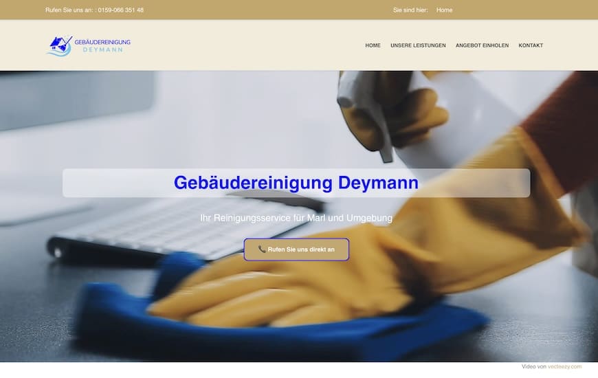 Gebauedereinigung Deymann