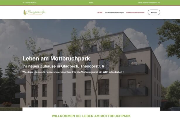 Leben am Mottbruchpark - Gladbeck